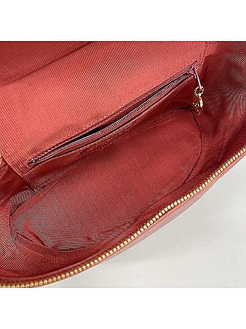 Chanel Red Color Grained Calfskin Shoulder Bag (view 2)