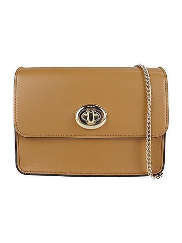Coach Brown Leather Handbag Shoulder Bag (view 1)