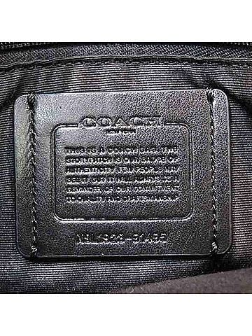 Coach Brown Pvc Leather Handbag Shoulder Bag (view 2)