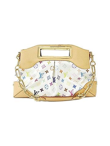 Louis Vuitton White Coated Canvas Handbag (view 1)