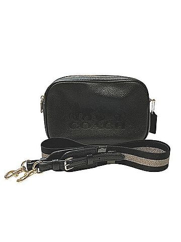 Coach Black Leather Shoulder Bag (view 1)