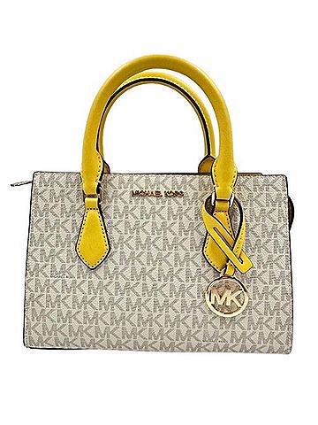 Michael Kors Yellow Pvc Handbag (view 1)