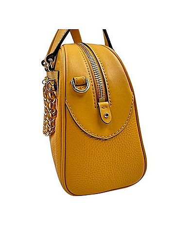 Michael Kors Yellow Leather Handbag (view 2)
