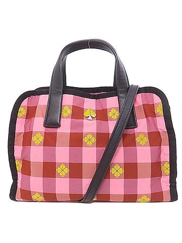 Kate Spade New York Pink Nylon Handbag (view 1)