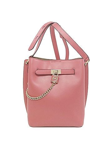Michael Kors Pink Leather Shoulder Bag (view 1)