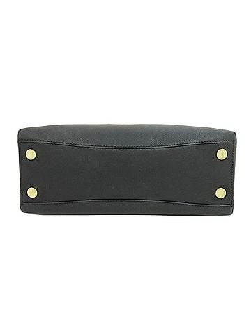 Michael Kors Black Leather Shoulder Bag (view 2)