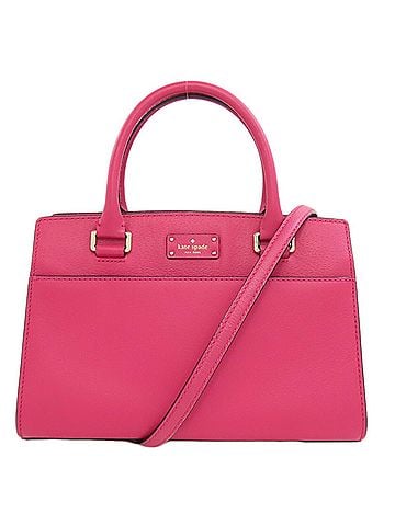 Kate Spade New York Pink Leather Handbag (view 1)