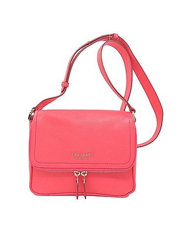 Kate Spade New York Pink Leather Shoulder Bag (view 1)