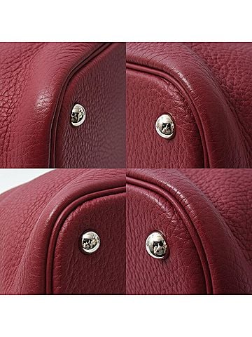 Hermès Bolide Bordeaux Taurillon Clemence Leather Handbag Shoulder Bag (view 2)