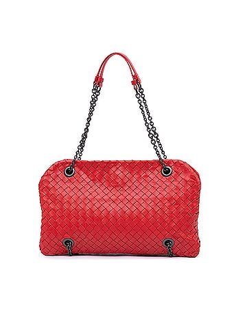 Bottega Veneta Nappa Intrecciato Duo Shoulder Bag (view 1)