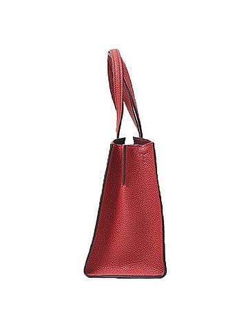 Coach Cherry Red Leather Handbag Shoulder Bag (view 2)
