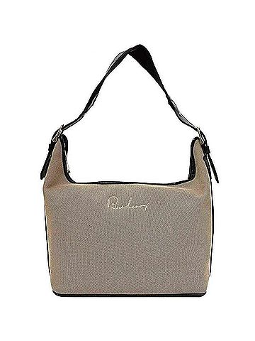 Burberry Black Canvas Shoulder Bag (view 1)