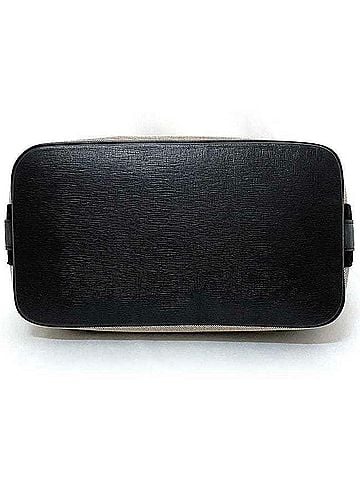 Burberry Black Canvas Shoulder Bag (view 2)
