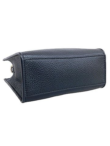 Coach Black Leather Handbag Shoulder Bag (view 2)