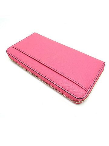 Kate Spade New York Pink Leather Long Wallet (Bi-Fold) (view 2)