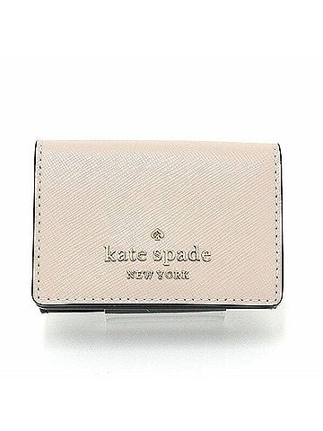 Kate Spade New York Beige Multi-Color Pvc Leather Wallet (Tri-Fold) (view 1)