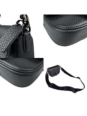 Coach Black Leather Shoulder Bag (view 2)