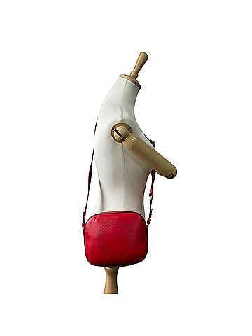 Stella McCartney Red Color Leather Shoulder Bag (view 2)