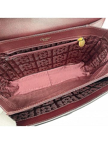 Cartier Bordeaux Leather Shoulder Bag (view 2)