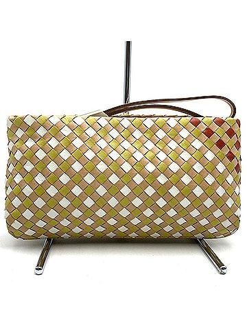 Bottega Veneta Multi-Color Leather Clutch Bag (view 1)