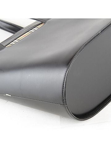 Burberry Black Leather Handbag (view 2)