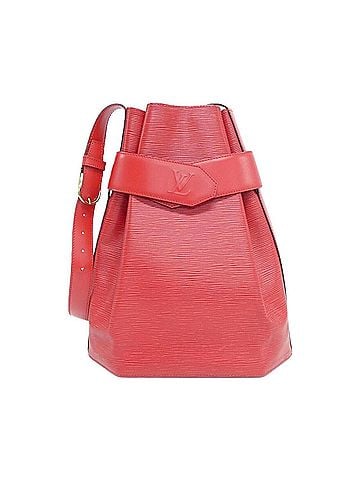 Louis Vuitton Red Color Leather Shoulder Bag (view 1)