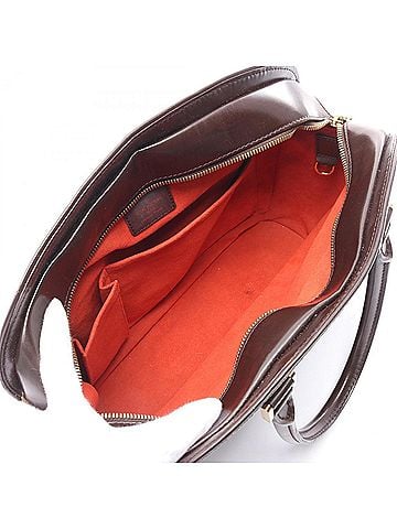 Louis Vuitton Brown Damier Canvas Coated Canvas Handbag (view 2)