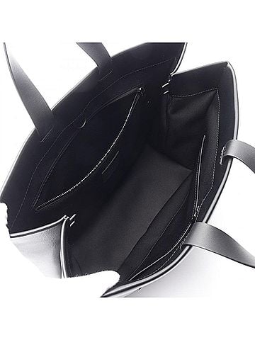 Louis Vuitton Black Leather Tote Bag (view 2)