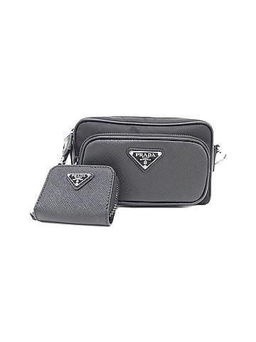 Prada Nero Tessuto Saffiano Shoulder Bag (view 1)