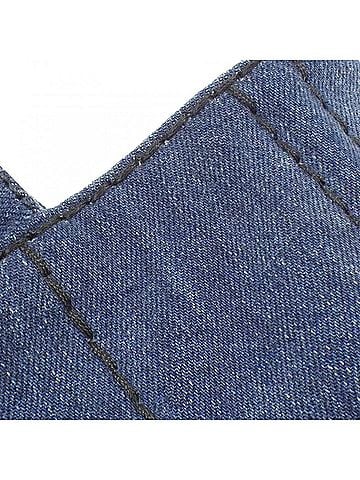 Prada Bleu Denim Handbag (view 2)