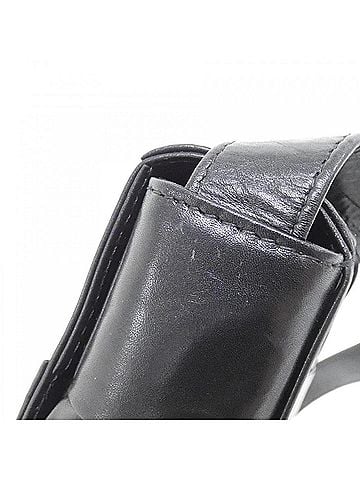 Bottega Veneta Black Leather Shoulder Bag (view 2)