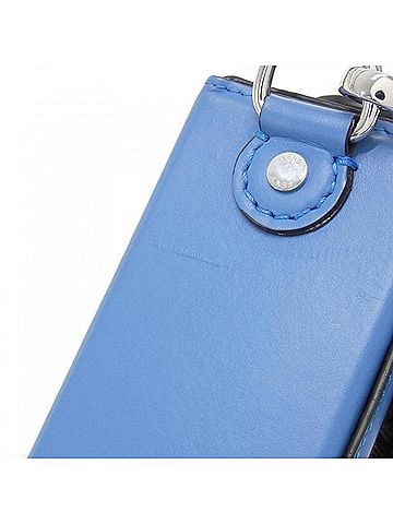 Fendi Black Blue Gray Canvas Handbag (view 2)