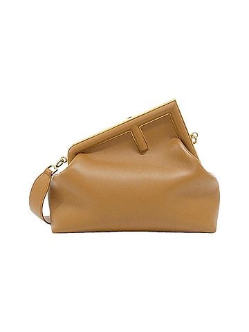 Fendi Beige Leather Handbag (view 1)