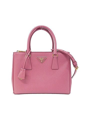 Prada Saffiano Pink Saffiano Lux Handbag (view 1)