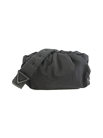 Bottega Veneta Black Nylon Shoulder Bag (view 1)