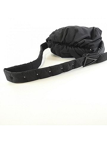 Bottega Veneta Black Nylon Shoulder Bag (view 2)