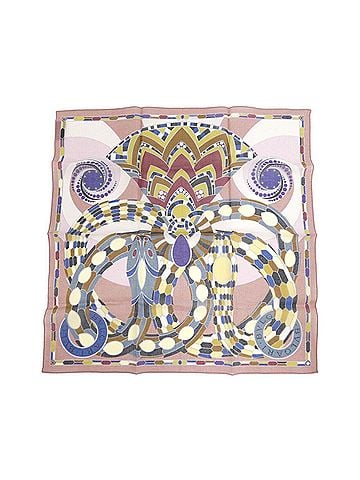 Bvlgari Pink Cotton Scarf (view 1)