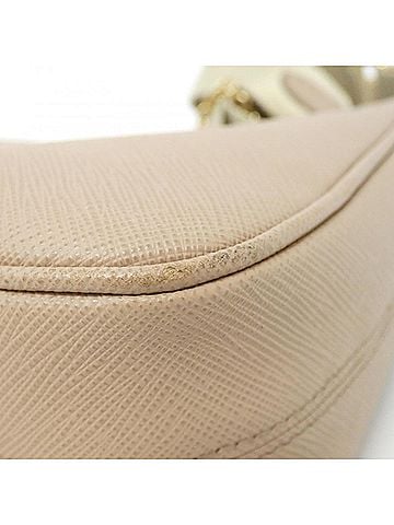 Prada Saffiano Gold Saffiano Lux Shoulder Bag (view 2)