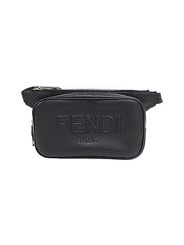 Fendi Black Leather Fanny Pack (view 1)