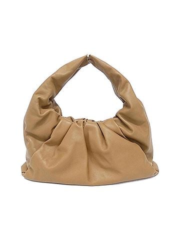Bottega Veneta Camel Leather Shoulder Bag (view 1)