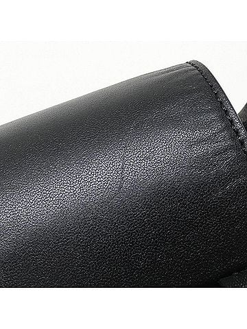 Fendi Black Gray Canvas Leather Backpack (view 2)