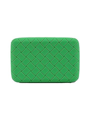 Bottega Veneta Silver Silicone Handbag (view 1)