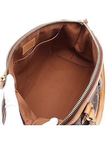 Louis Vuitton Brown Monogram Leather Handbag (view 2)