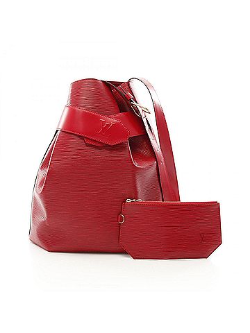Louis Vuitton Red Color Leather Shoulder Bag (view 1)