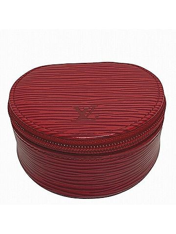 Louis Vuitton Castilian Red Epi Leather Pouch (view 1)