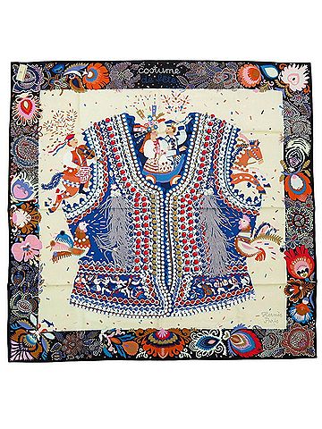 Hermès Multi-Color Silk Scarf (view 2)