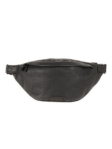 Louis Vuitton Black Leather Fanny Pack Shoulder Bag (view 2)