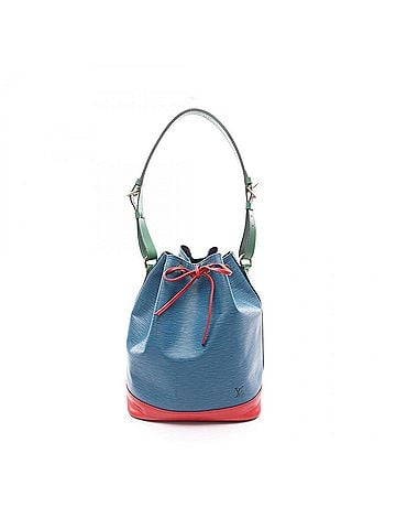 Louis Vuitton Blue Green Red Color Leather Shoulder Bag (view 1)