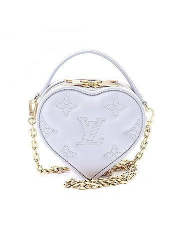 Louis Vuitton Purple Leather Handbag (view 1)