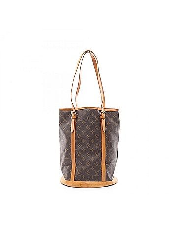 Louis Vuitton Brown Coated Canvas Leather Shoulder Bag (view 1)